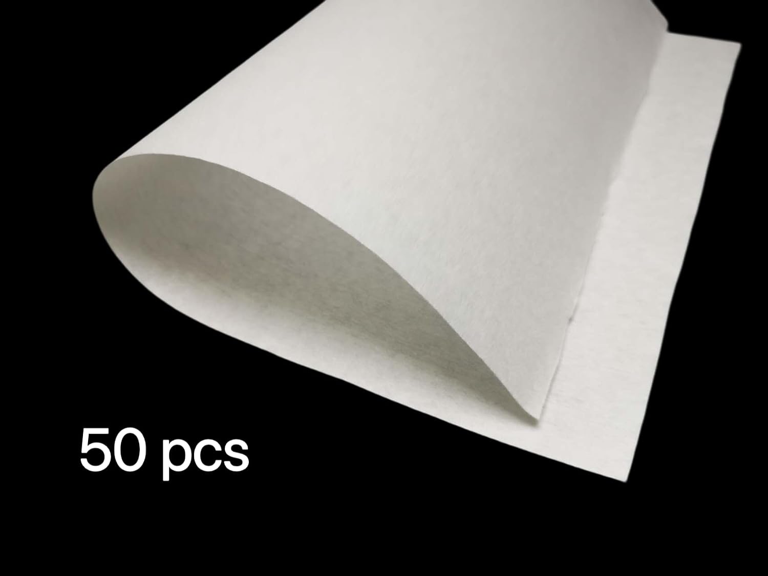 50 pcs Couch Sheets for Hand Paper Making Papermaking, 9.8×11.8 inch & 11.8×15.7 inch, Non-Woven, Water Absorb - view 2